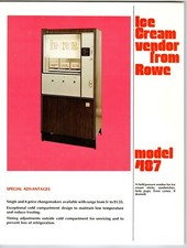 Ice Cream Vendor Rowe Model