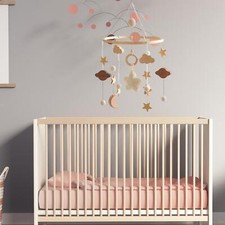 Wooden Baby Crib Mobile Cot