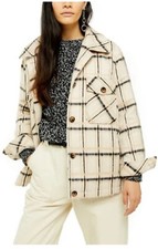 CHECKED OVERSIZED JACKET BY