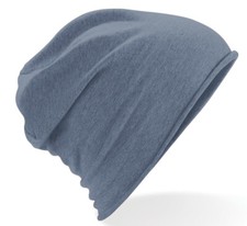Cotton Jersey Beanie Hat Mens