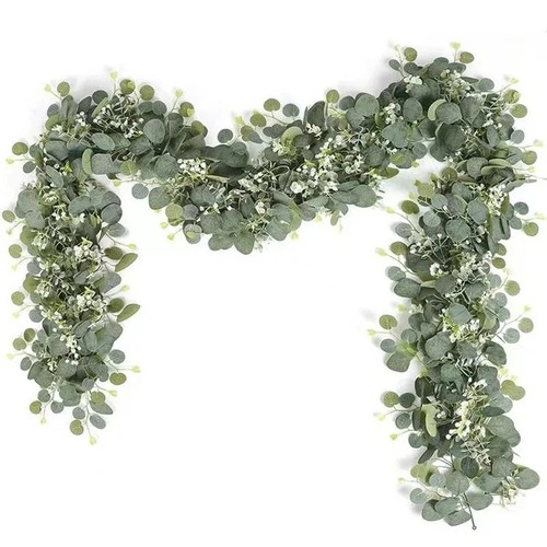 Artificial eucalyptus garland - artificial,