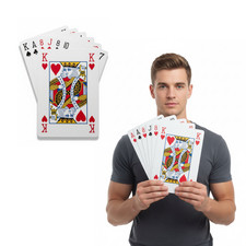 52 Jumbo A4 Playing Cards