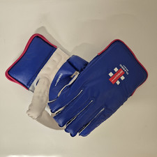 Gray Nicolls Wicketkeeping Gloves - Classic Select Blue Adult - Ex Display