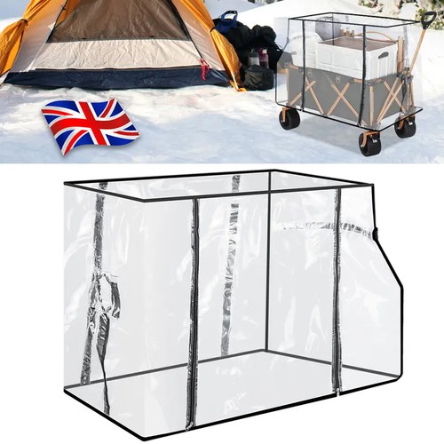 Folding garden trolley - folding, cover
