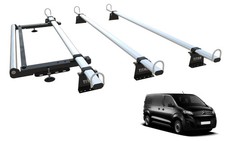 Peugeot Expert  (Mk3 Van 2016 +)  TITAN Roof Rack, 3 Bars & Roller + Fittings 