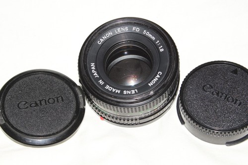Canon 50mm prime - fd, lens