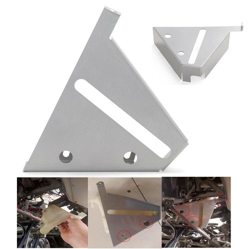 Aluminum coolant bottle guard - aluminum,
