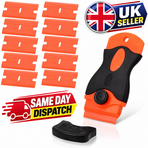 100 pcs plastic scraper razor - 100,