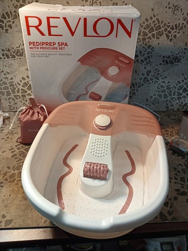 Revlon pediprep foot spa with - revlon,