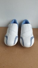 Mens UK 7. Vintage FCUK Trainers Slip On White & Blue . 