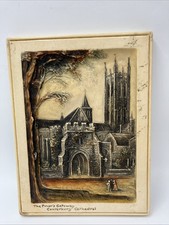 Ivorex "CANTERBURY CATHEDRAL" IVOREX OSBORNE PLAQUE