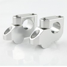 Aluminum handlebar riser - aluminum, kit
