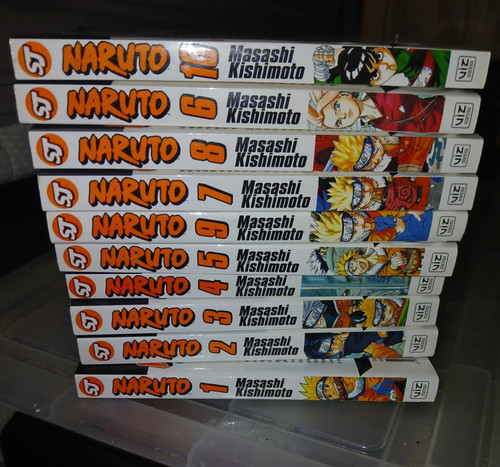 Viz naruto manga lot volumes - viz,