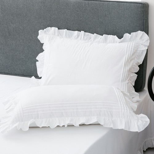 2pcs white cotton - 2pcs, pillowcases