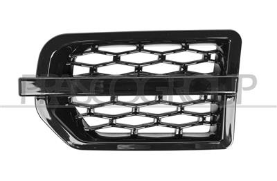 Black front left grille mod - black,