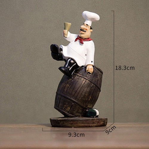Delicate chef figurine - chef,