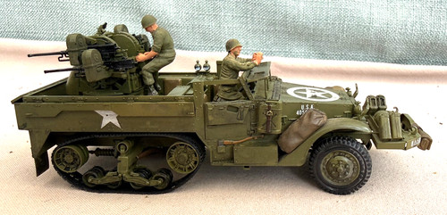 Multiple gun half - multiple, half-track