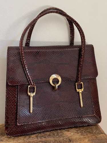 Vintage top handle briefcase - vintage,