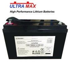 2 x 12V 100AH LITHIUM ION