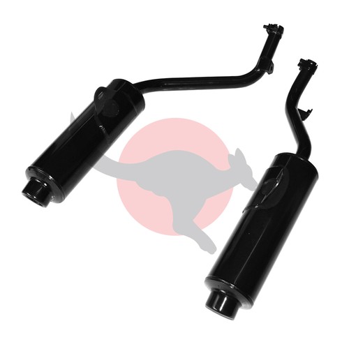 Exhaust terminals - exhaust, (silencers)