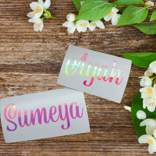 Personalised vinyl name - personalised,
