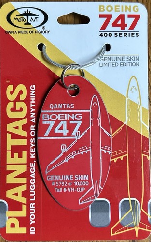 Planetags qantas boeing - qantas,