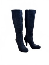 Graceland Black Faux Suede