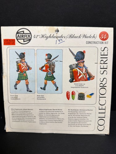 Airfix 54mm 42nd highlander - airfix,