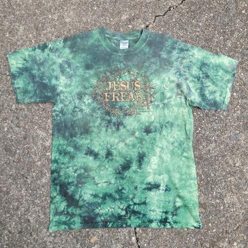 Y2k jesus freak tee - freak, graphic