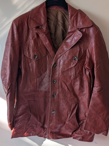 Leather jacket for - , size