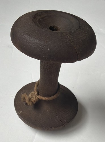 Rare vintage wooden plumb bob - wooden,