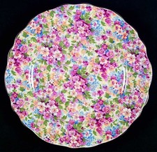 James Kent  Apple Blossom Chintz Dinner Plate 296562