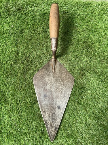 Vintage brick laying trowel - brick,