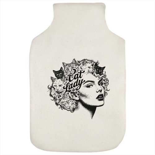 Cat lady hot water - 'cat, bottle