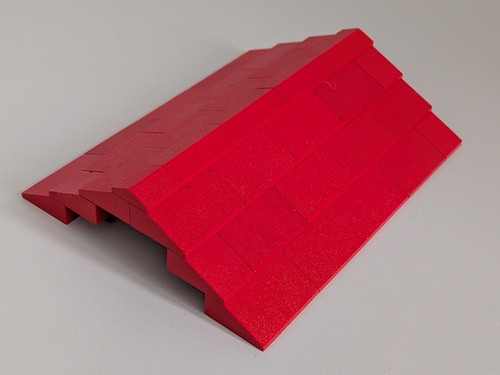 Lego roof red tiles - lego, 45