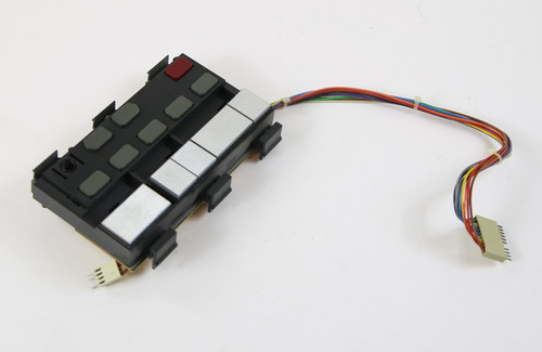 Left control panel - panel, keyboard
