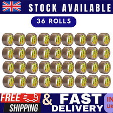 48mm X 66m Brown parcel strong