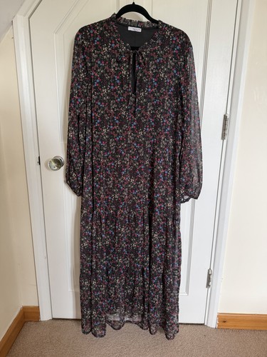 Vanessa zani maxi dress - uk, 20