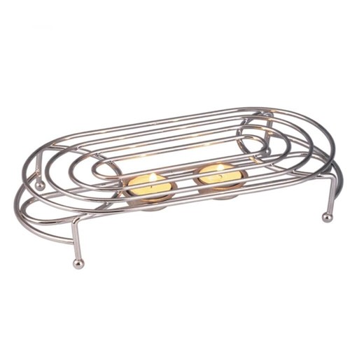 Food warmer double chromed - warmer,