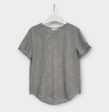 Equipment Silk Blouse T-Shirt Size XS Animal Print Short Sleeve