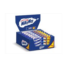 Full Box of 28 Bars Milky Way Twin Chocolate Bars 43g 75p Price Marked