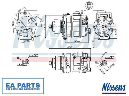 Compressor air conditioning - air,