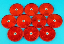 10 x RED 60mm Hi-Viz