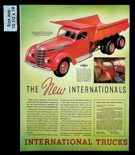 1937 international trucks new - 1937,
