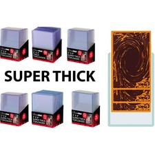 ULTRA PRO SUPER THICK TOP LOADERS HARD CARD SLEEVES HOLDS UP TO 8 CARDS!