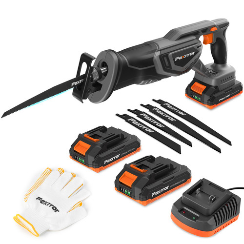 20v cordless reciprocating saw - 20v,