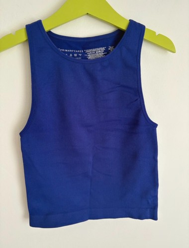 Primark ladies blue fitted top - ladies,