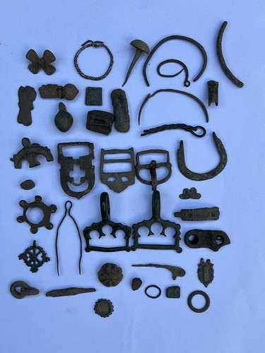 Roman medieval artefacts lot - artefacts,