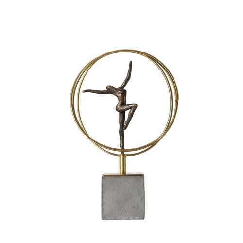 Gymnast figurine with - gymnast,