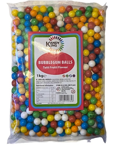 Bubblegum balls tutti frutti - bubblegum,